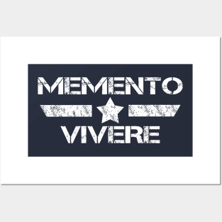 Memento vivere (remember to live) Posters and Art